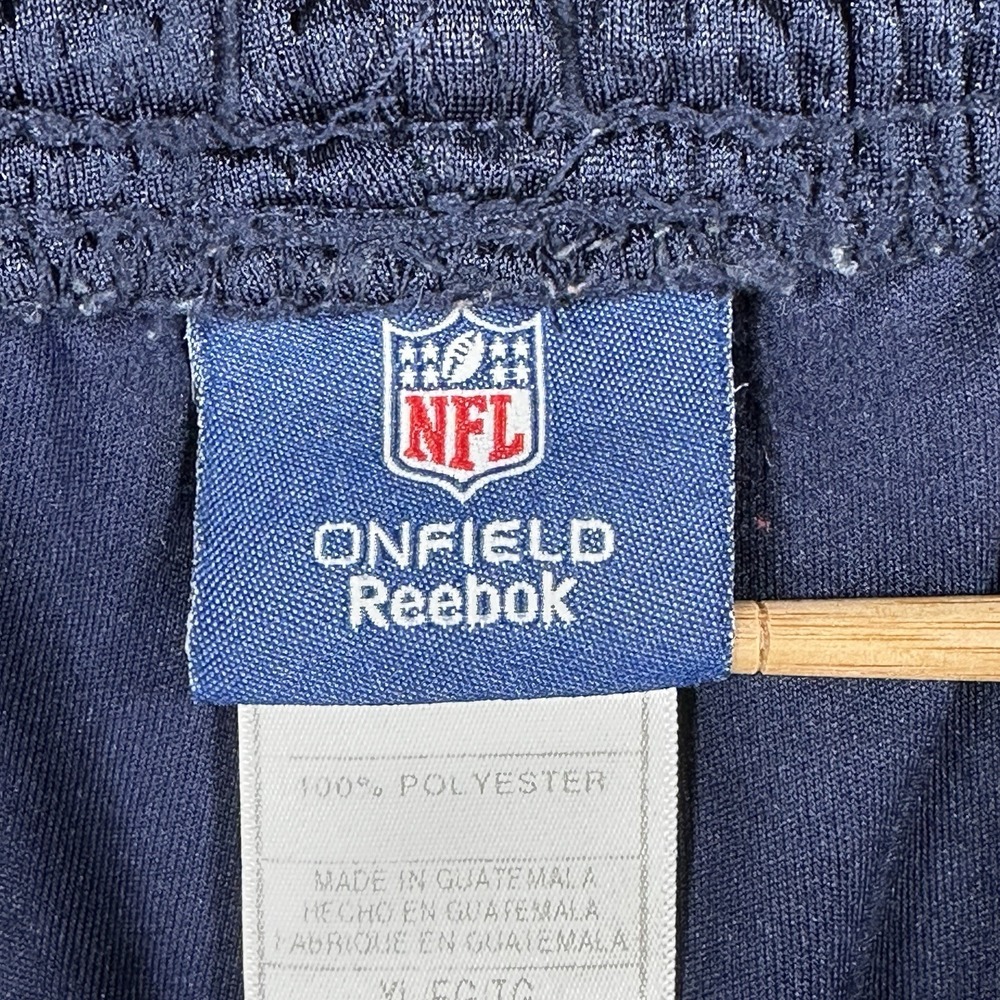 Vintage Reebok Mens XL Distressed Dallas Cowboys Football Mesh Shorts Blue - Picture 11 of 13